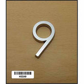 CHROME NUMBER 5CM NO.9